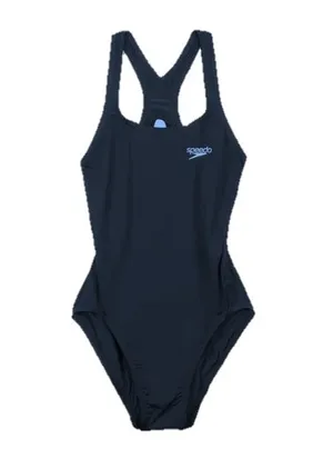 Traje de Baño Olímpico Speedo Niña Azul Marino (10)